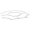Ekena Millwork 66 56W x 66 56H x 38T Large Bradley Decorative Fretwork Ceiling Panels, PVC CELP67X6701BRD - alternate 9